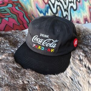 Malbon x Coca Cola Ice Cold Painters Golf Cap Black (With Tag)